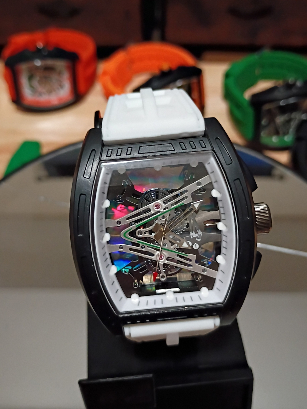 White Skeleton Sport Watch - Unbranded Fashion Smartstyle